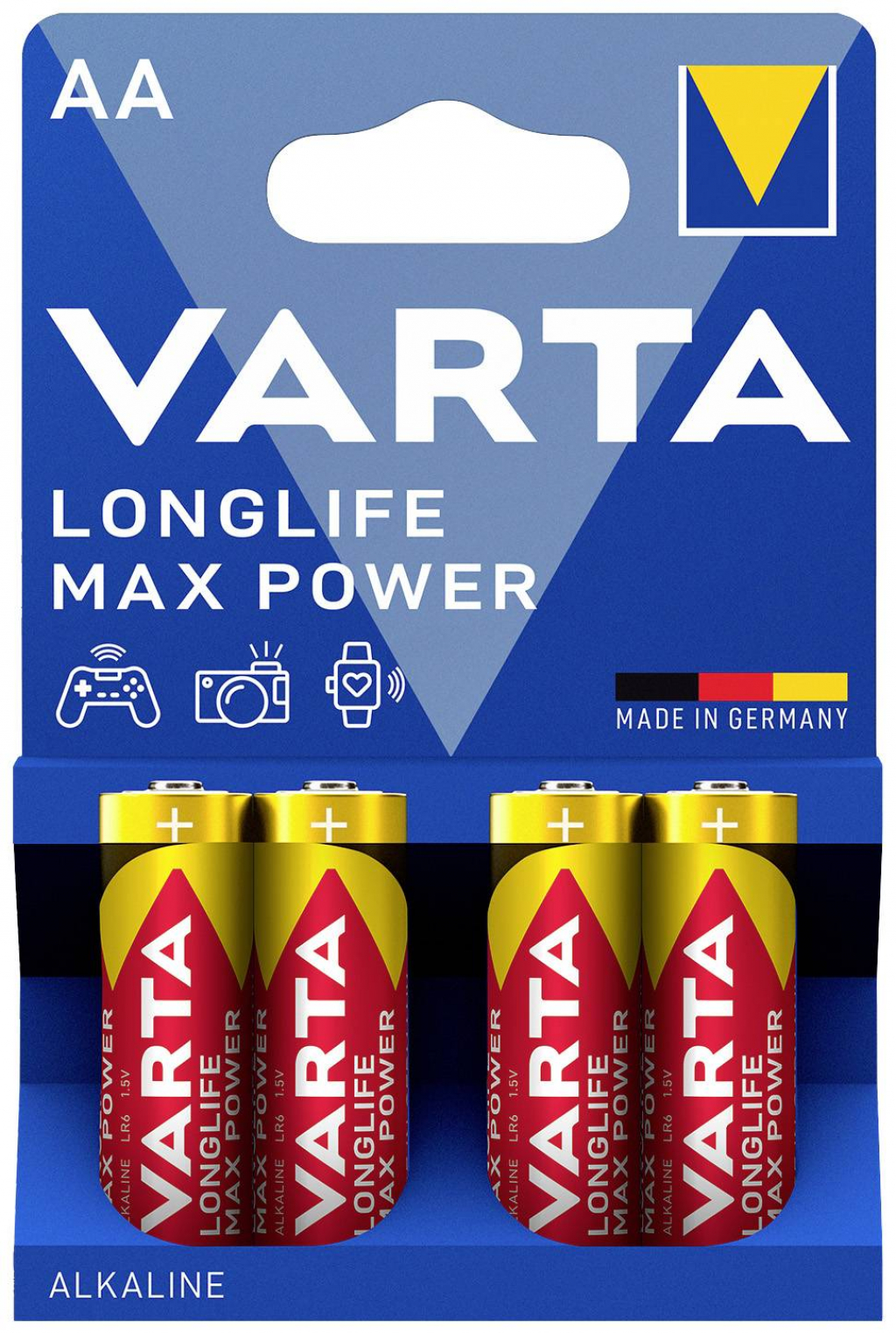 Батерии Varta LONGLIFE MAX POWER АА BLI 4